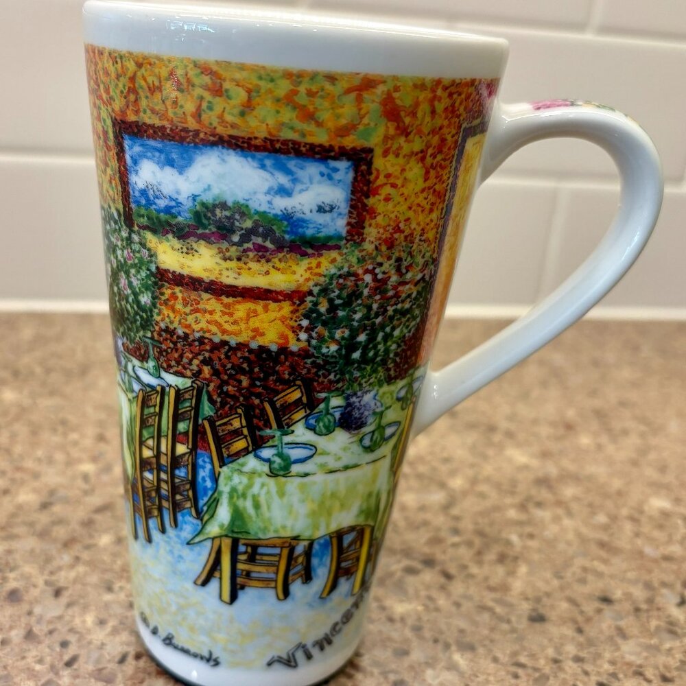 D Burrows Chaleur Master's Collection featuring Vincent Van Gogh Ceramic Mug - Picture 2 of 14